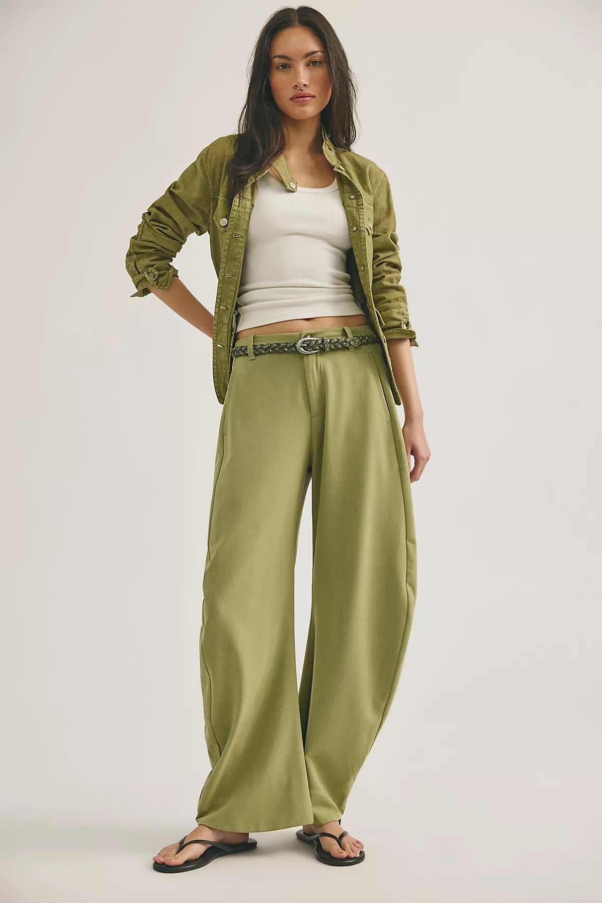 Spotlight Menswear Barrel Trousers