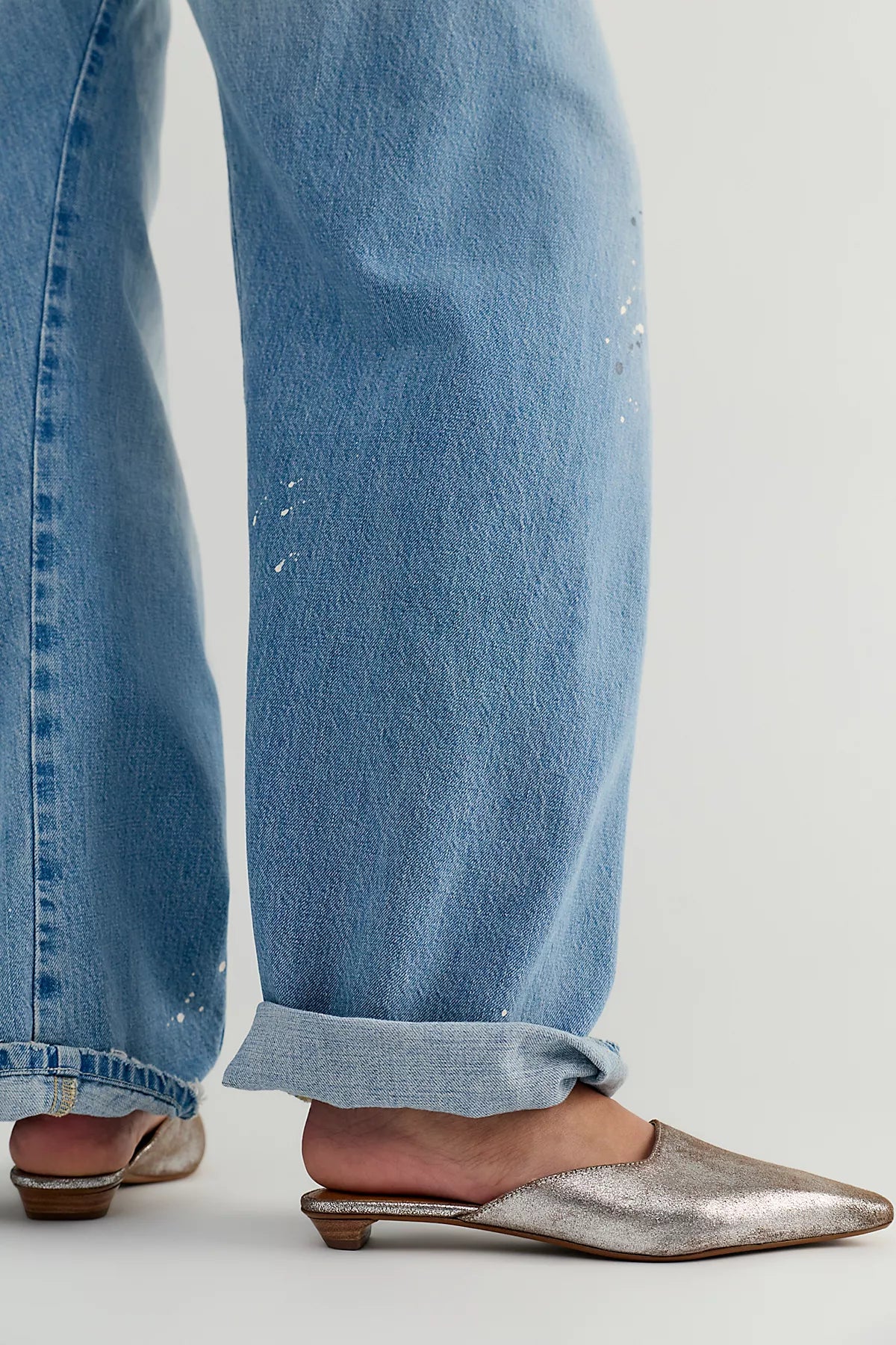 Champagne Problems Slip-On Mules