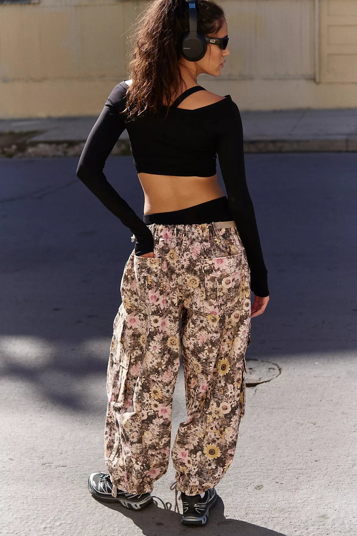 Charmer Printed Utility Pants