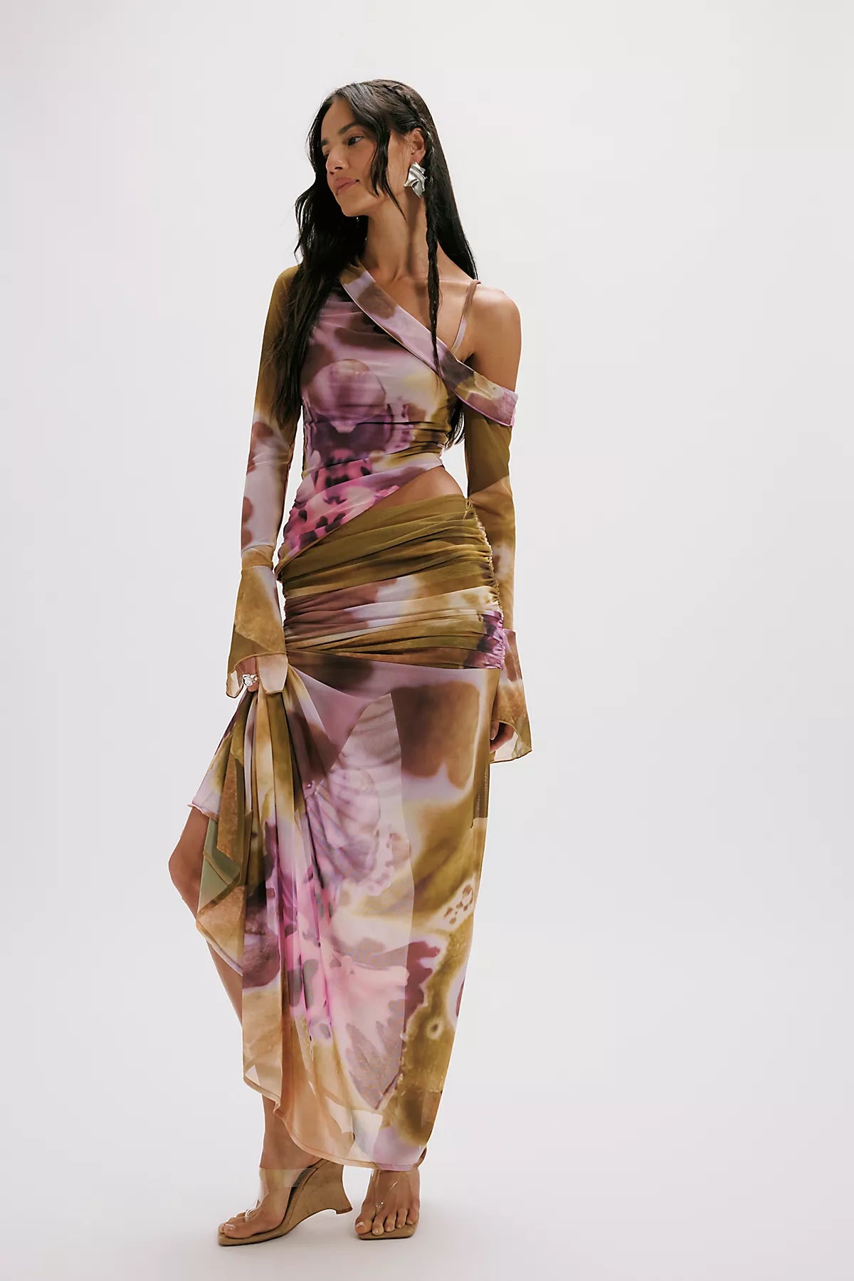 Feners Susurro Maxi Skirt Set