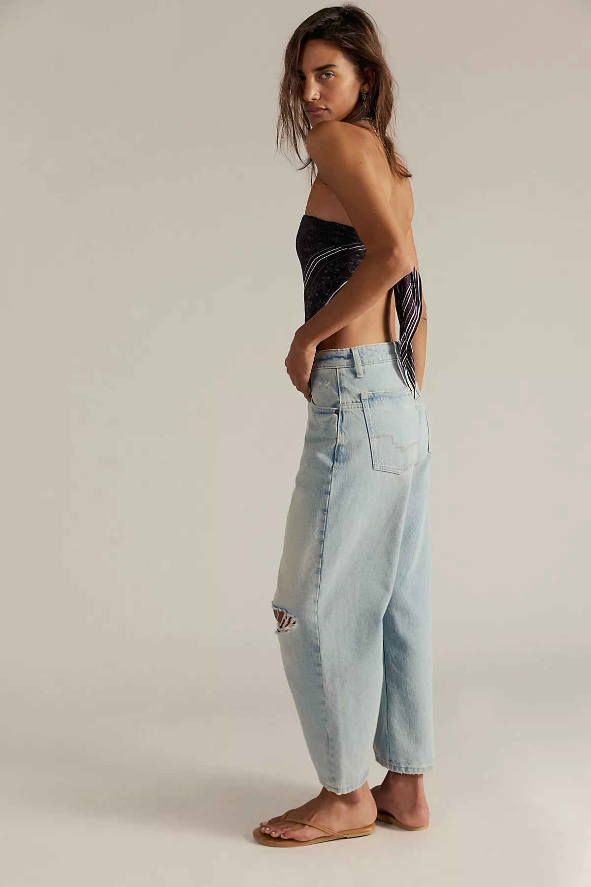 We The Free Deep Trance Dropped Boyfriend Jeans