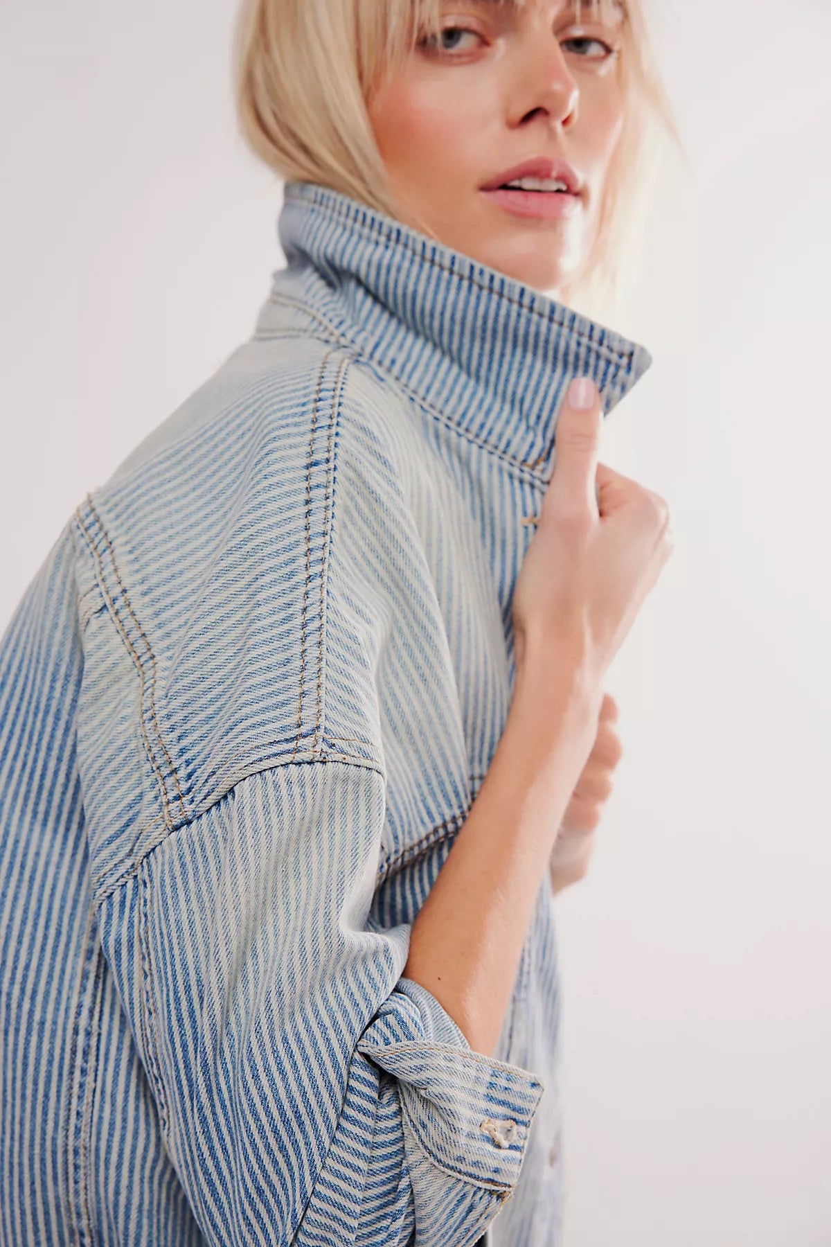 We The Free Opal Swing Denim Jacket