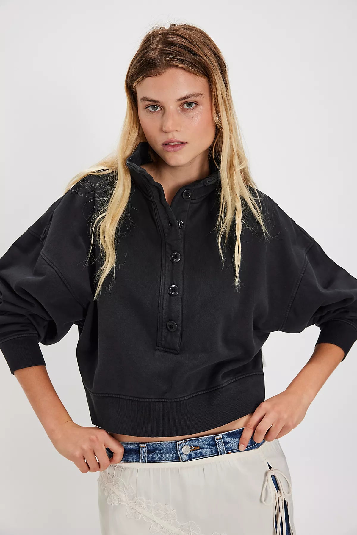 Citizens of Humanity Mirelle Funnel-Neck Sweatshirt
