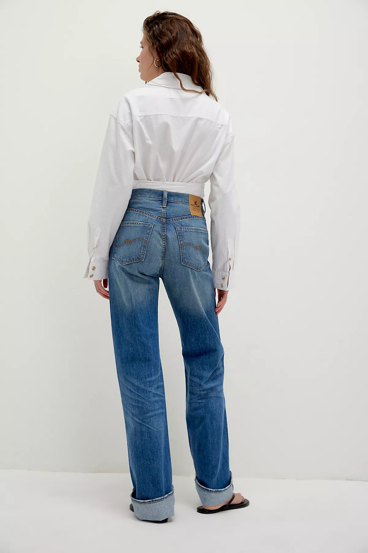 Denimist Dena Mid-Rise Flare Jeans
