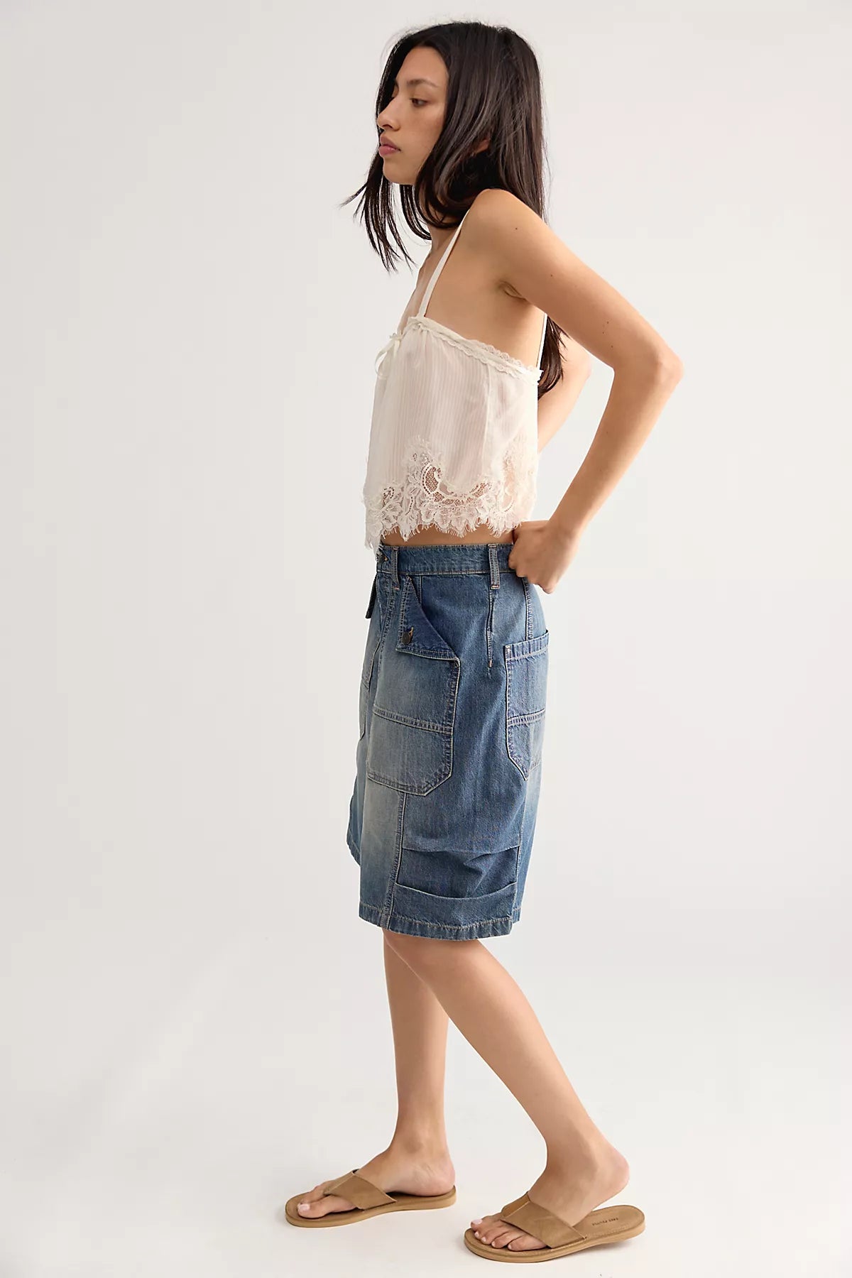 We The Free Mikie Long Shorts