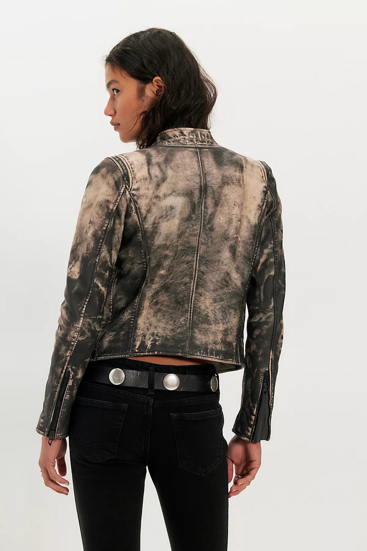 Diesel L-Uxure Leather Jacket