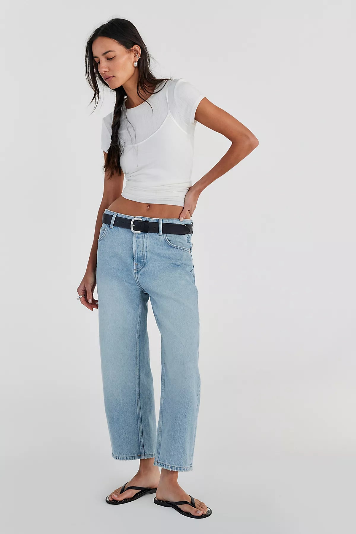 We The Free Deep Trance Dropped Boyfriend Jeans