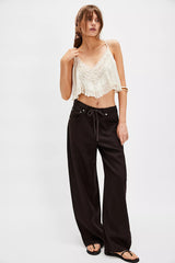 Citizens of Humanity Brynn Drawstring Linen Trousers