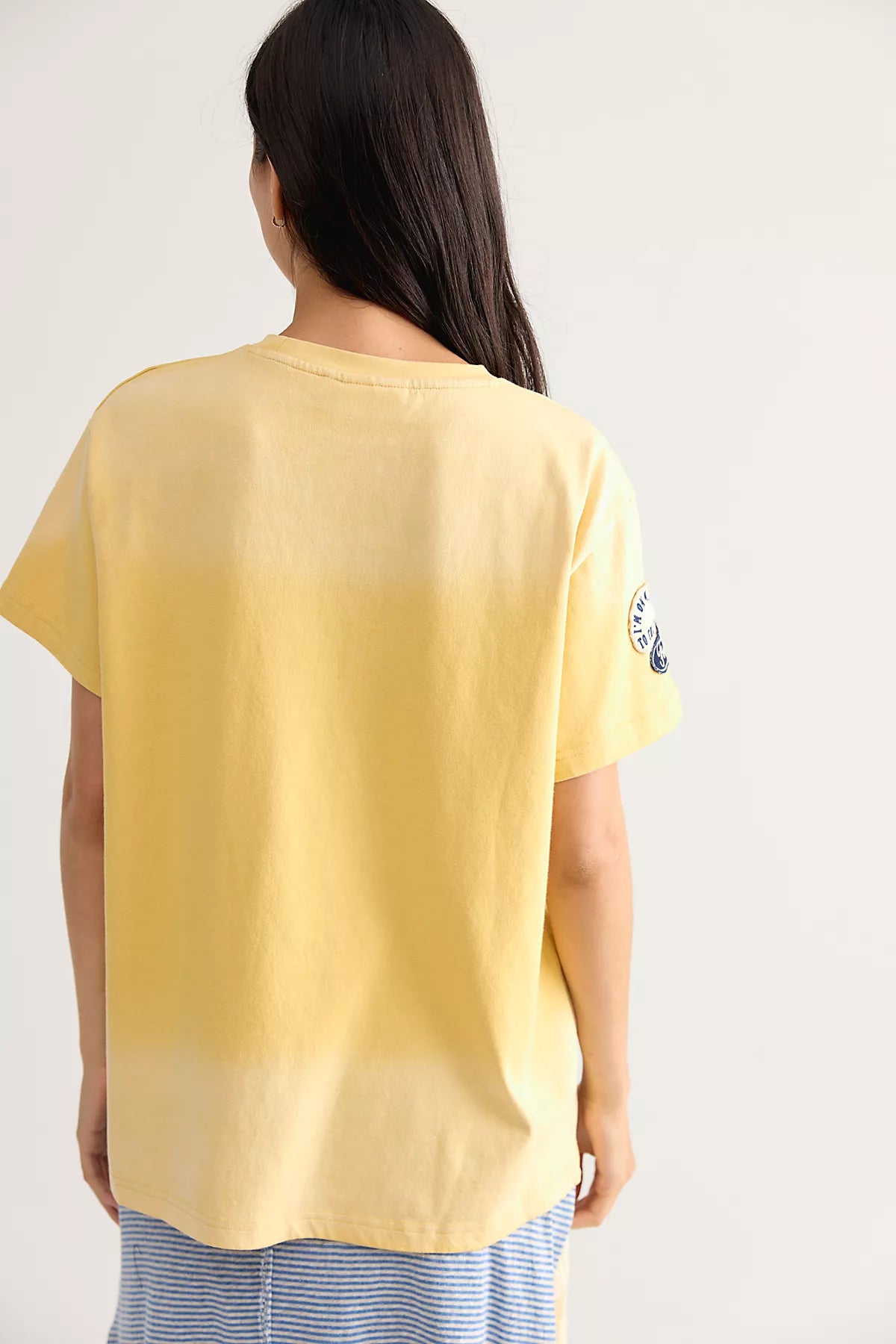 Found Embroidered Patches Camp Tee