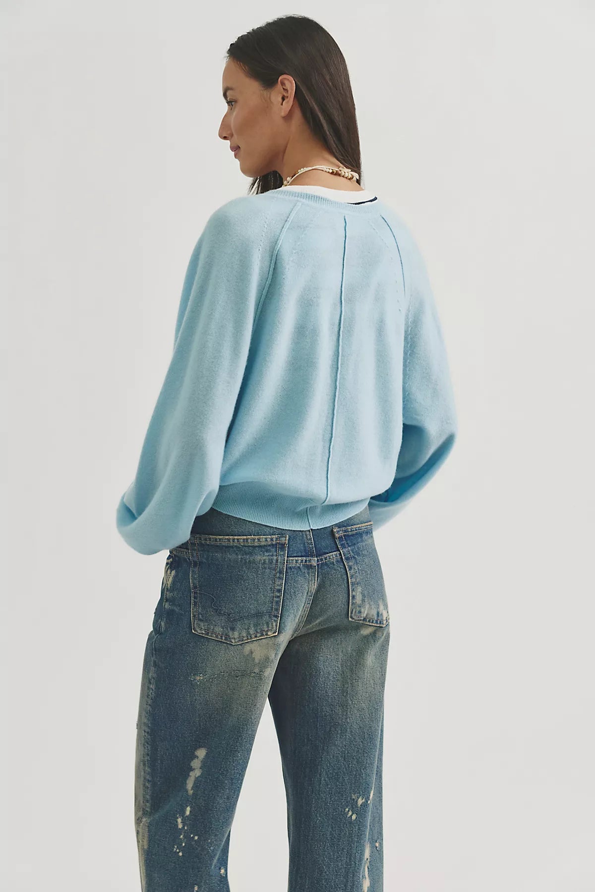 Porta Cashmere Henley Sweater