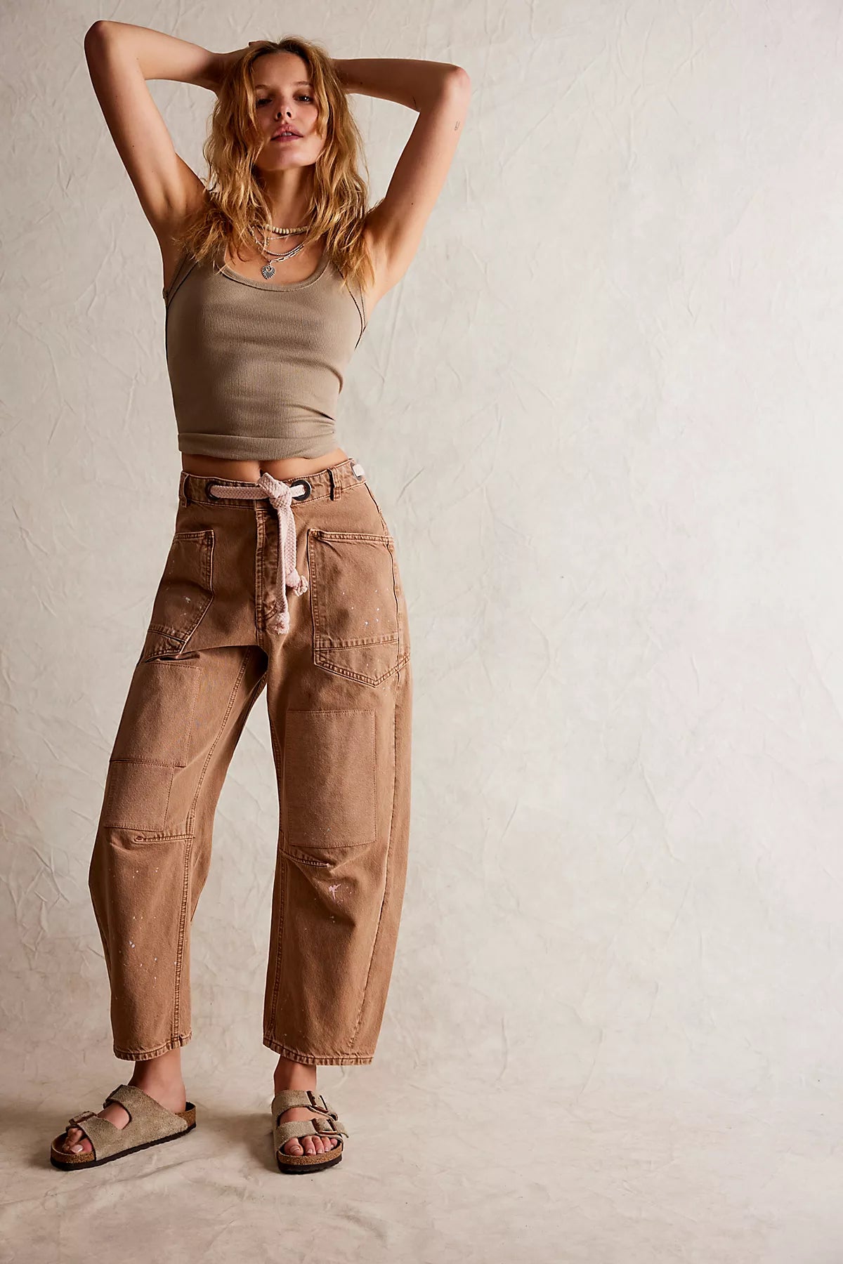 We The Free Moxie Pull-On Barrel Jeans