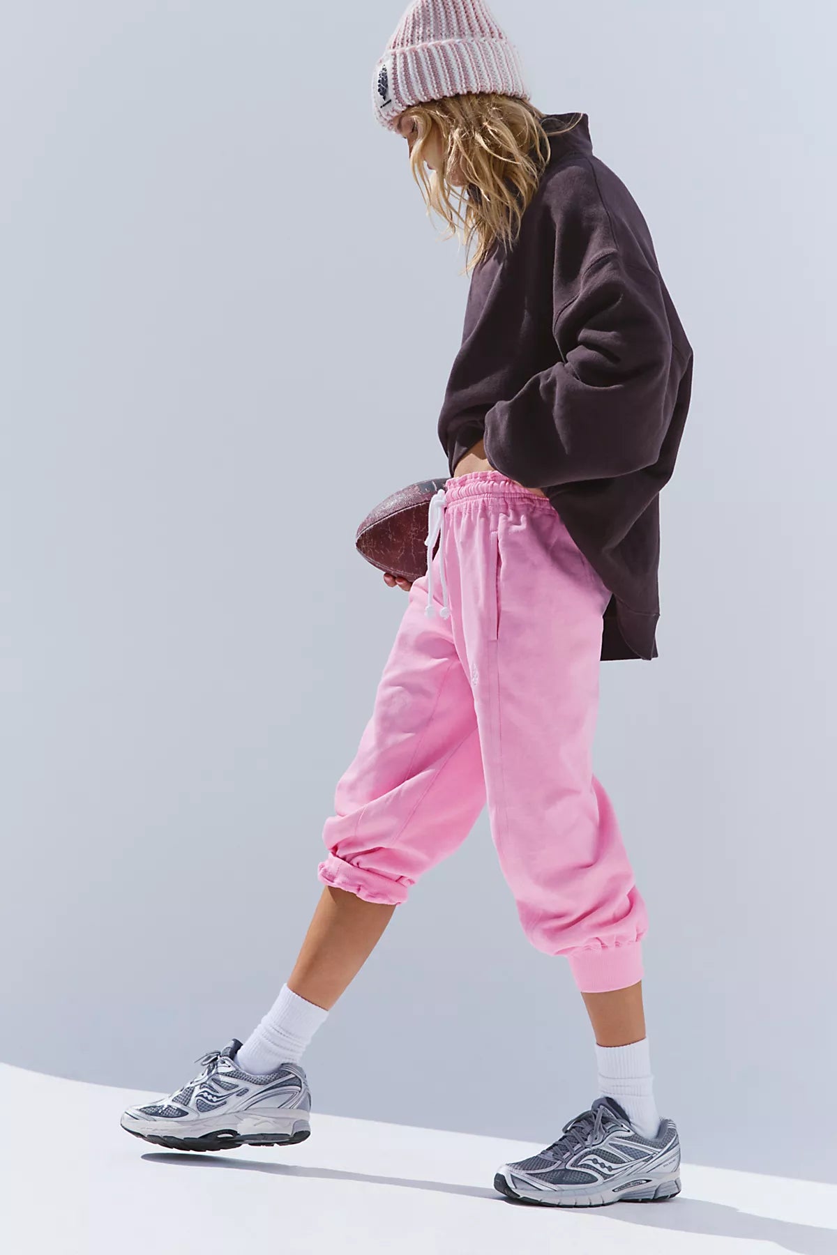 Flutter Cropped Joggers