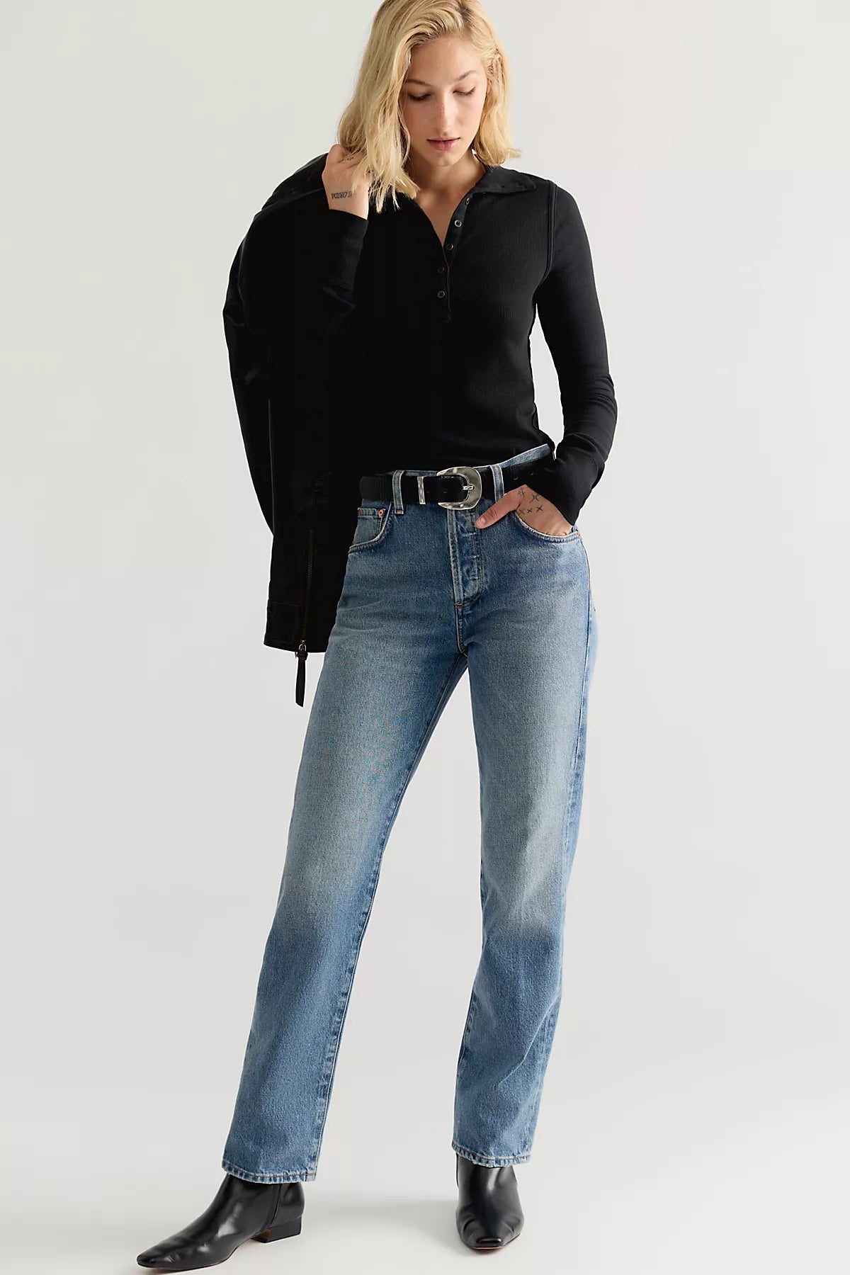 Citizens of Humanity 90s French High Rise Straight Jeans
