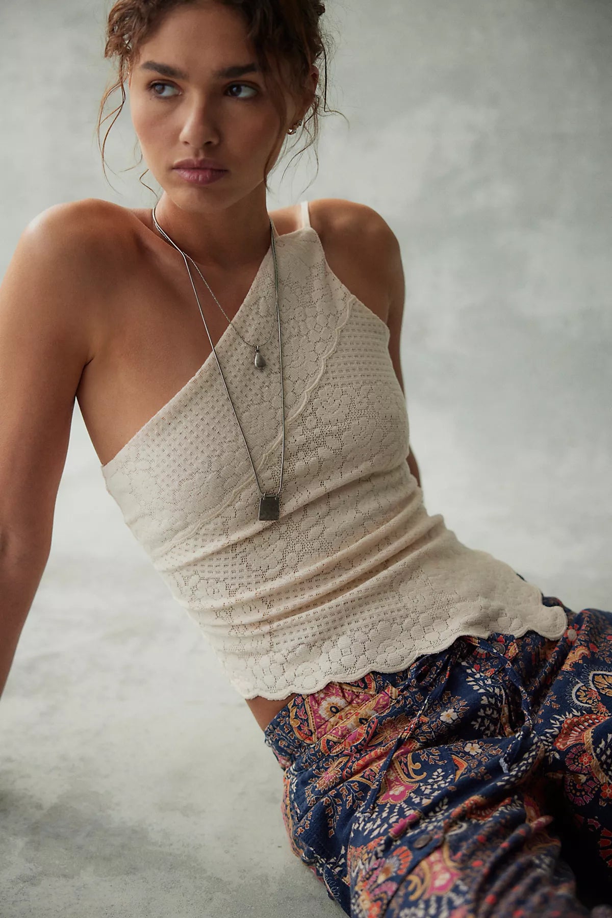 Clover One-Shoulder Top