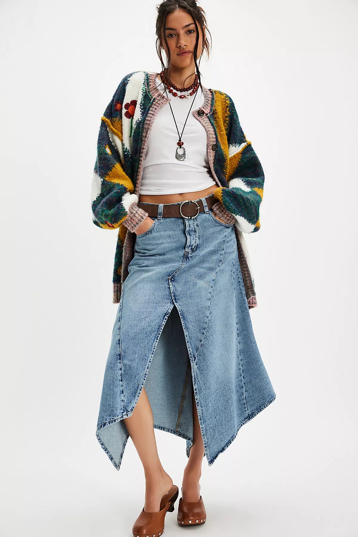 Flower Petal Cardigan