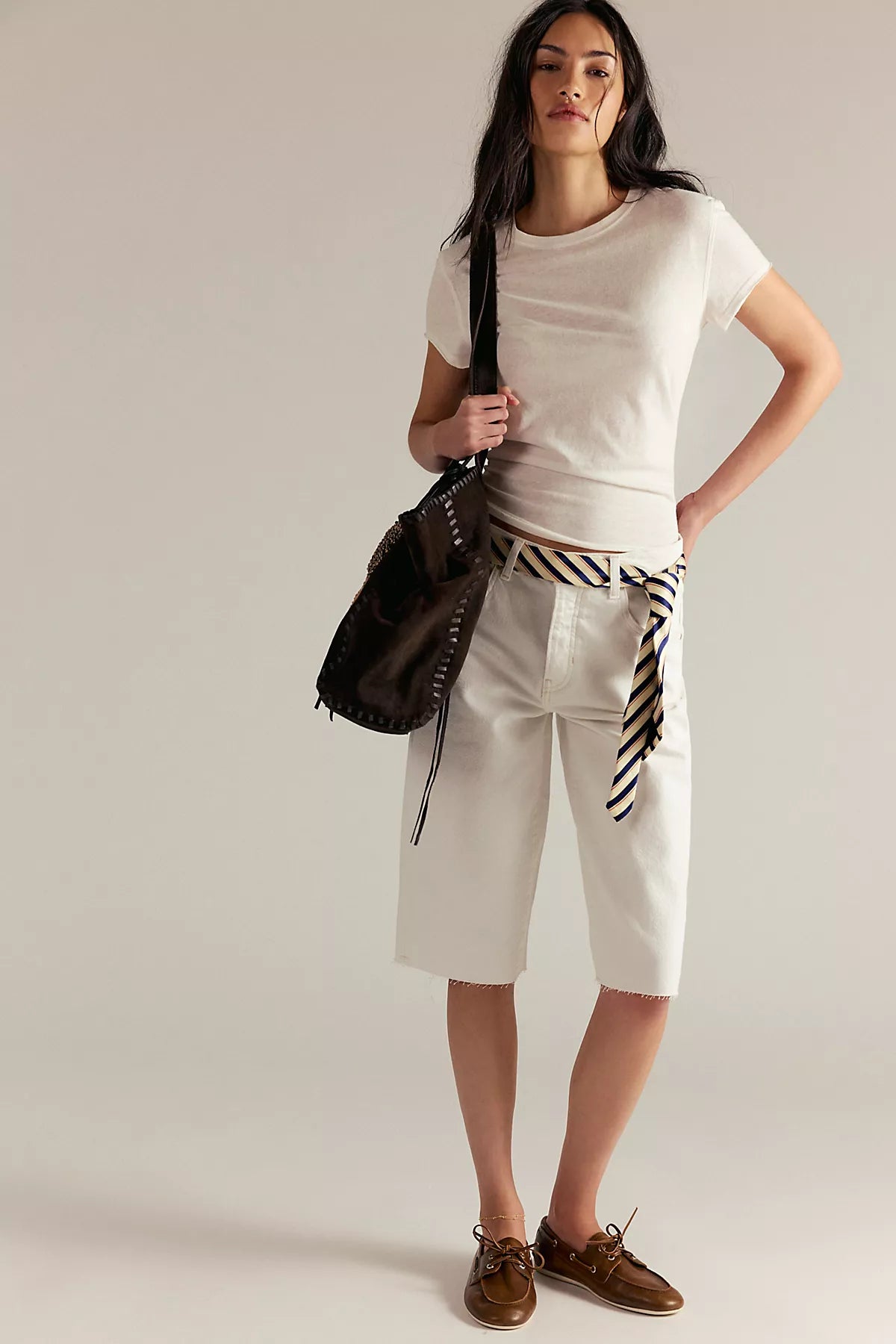 We The Free Low-Rise Relaxed Capri Jeans