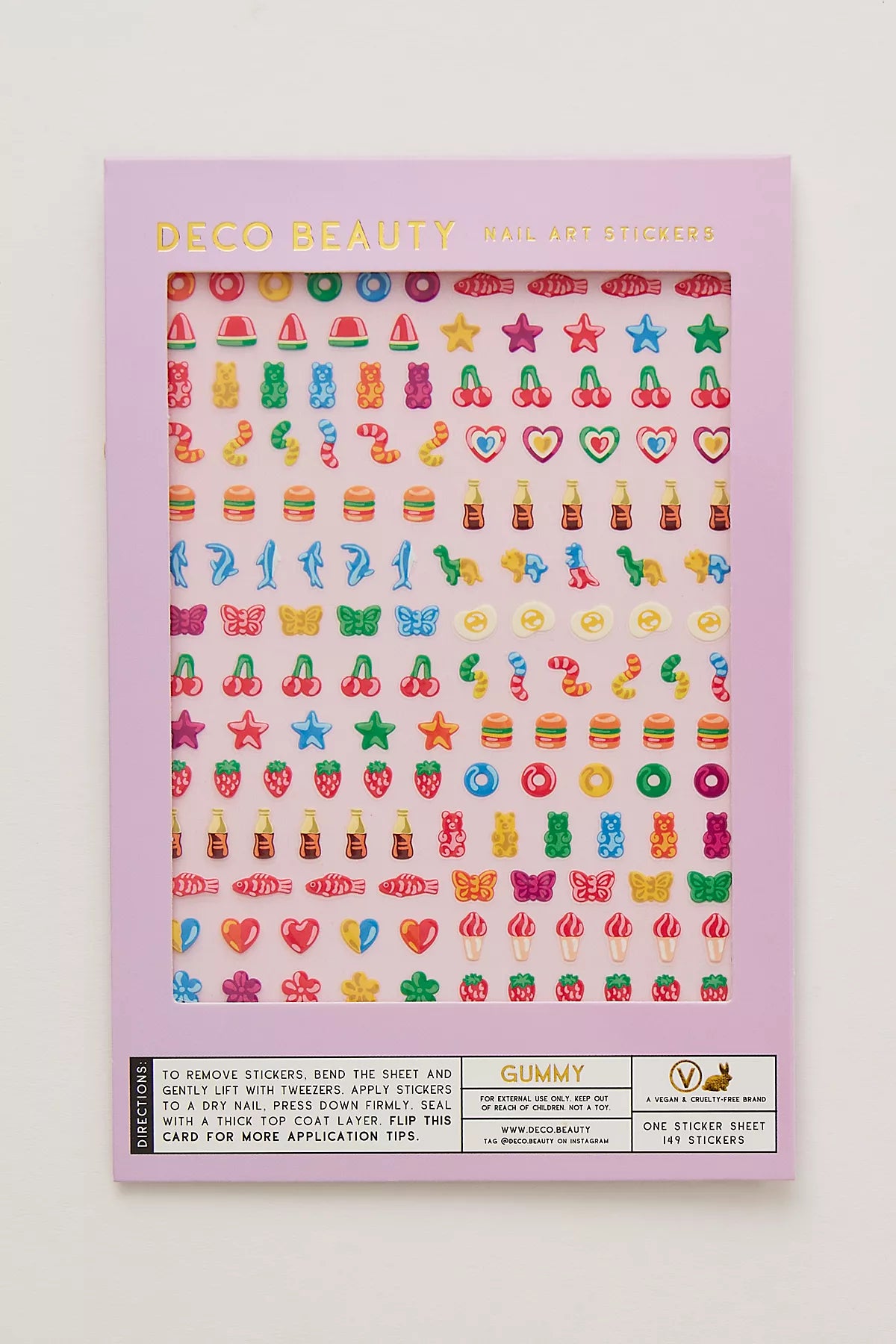 Deco Beauty Nail Art Stickers