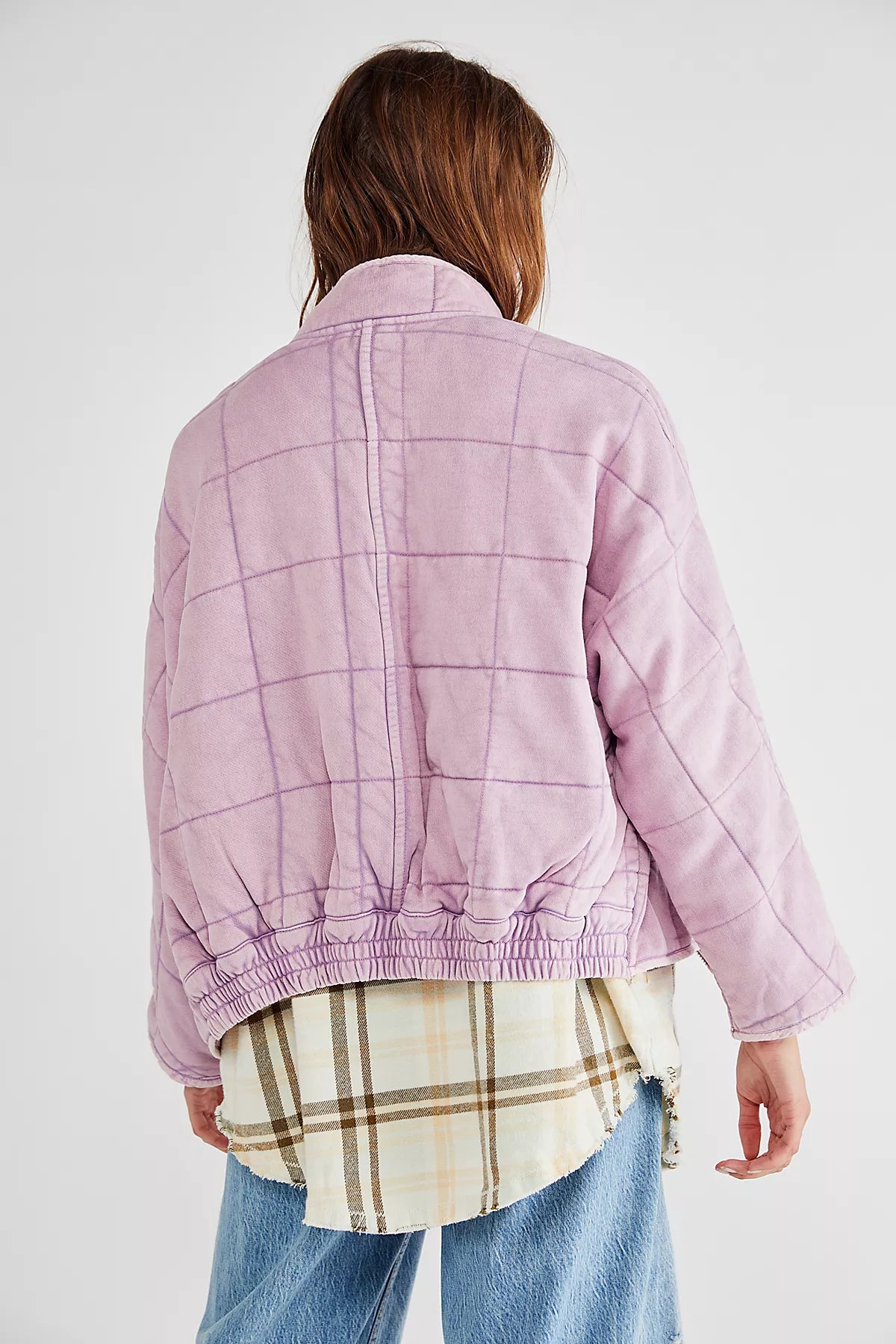 Dolman Quilted Knit Jacket