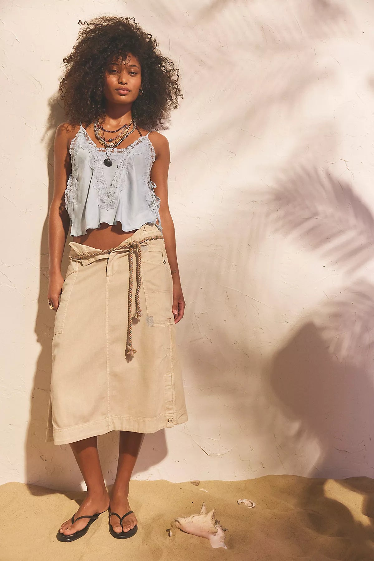 We The Free Sibyla Midi Skirt