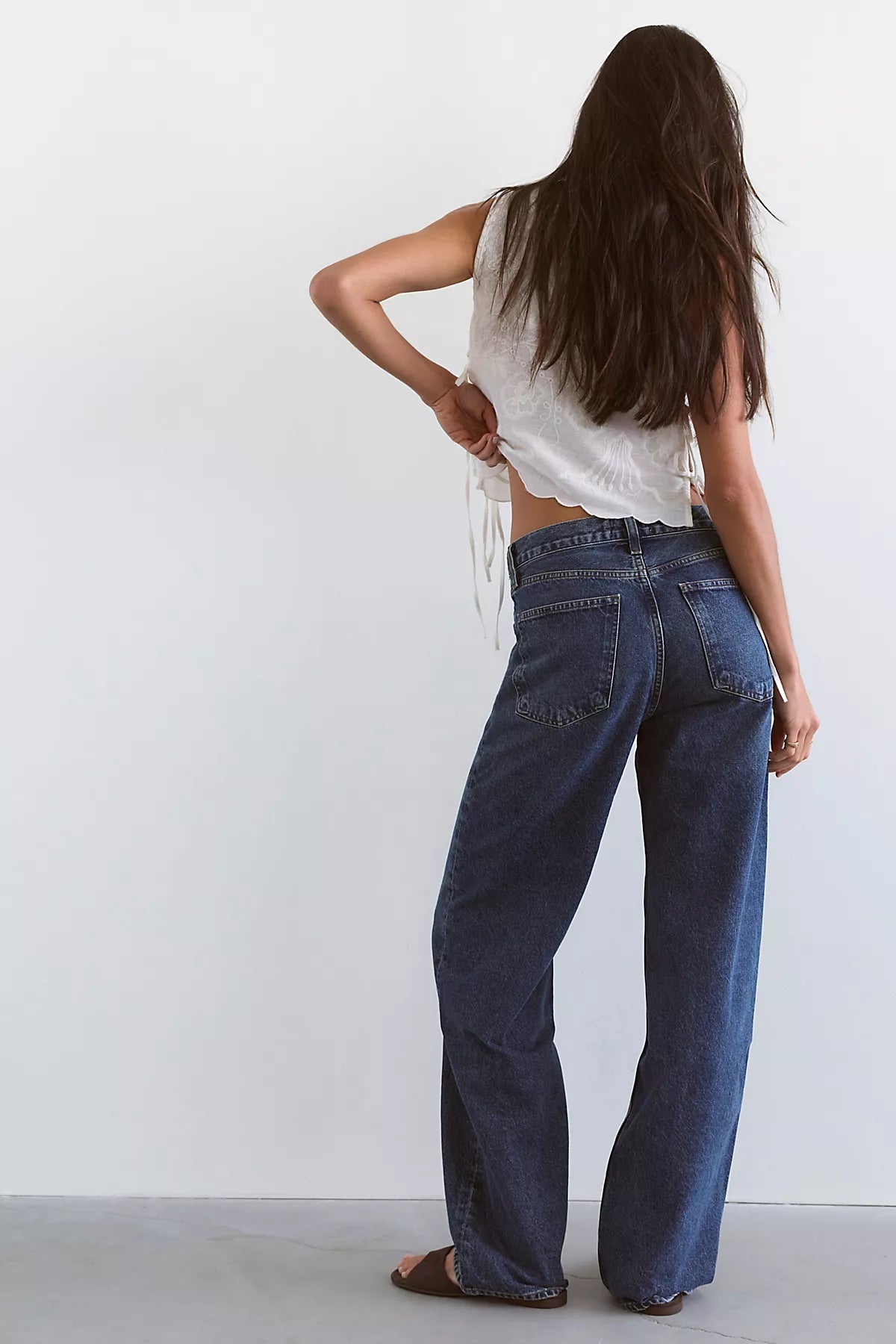 AGOLDE Arc Criss Cross Jeans
