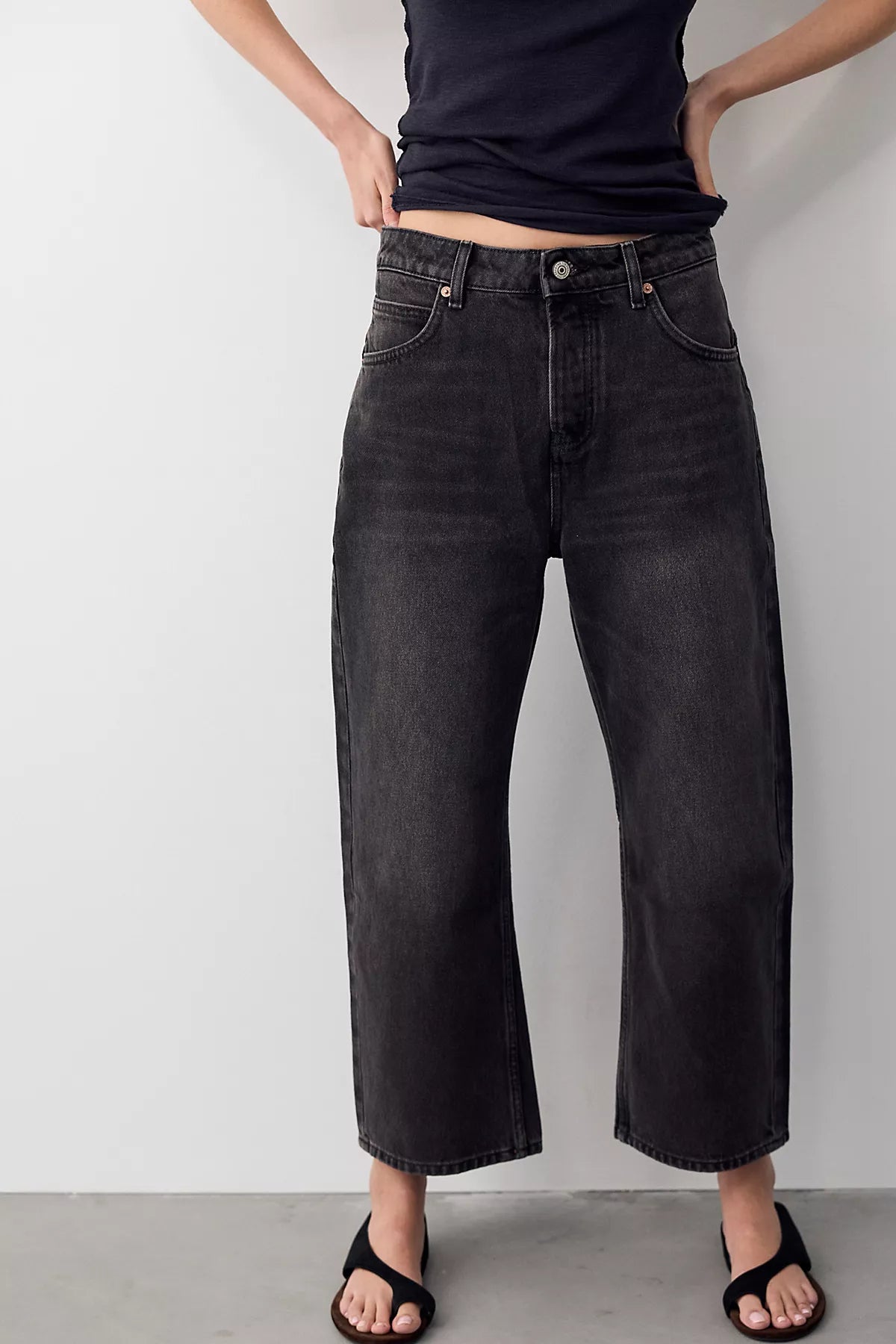 We The Free Deep Trance Dropped Boyfriend Jeans