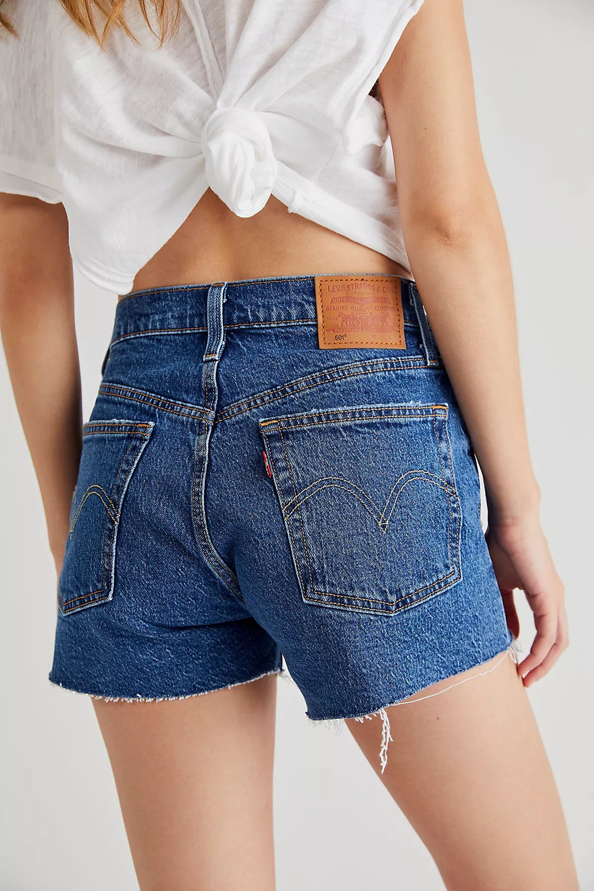 Levi’s 501 High-Rise Denim Shorts
