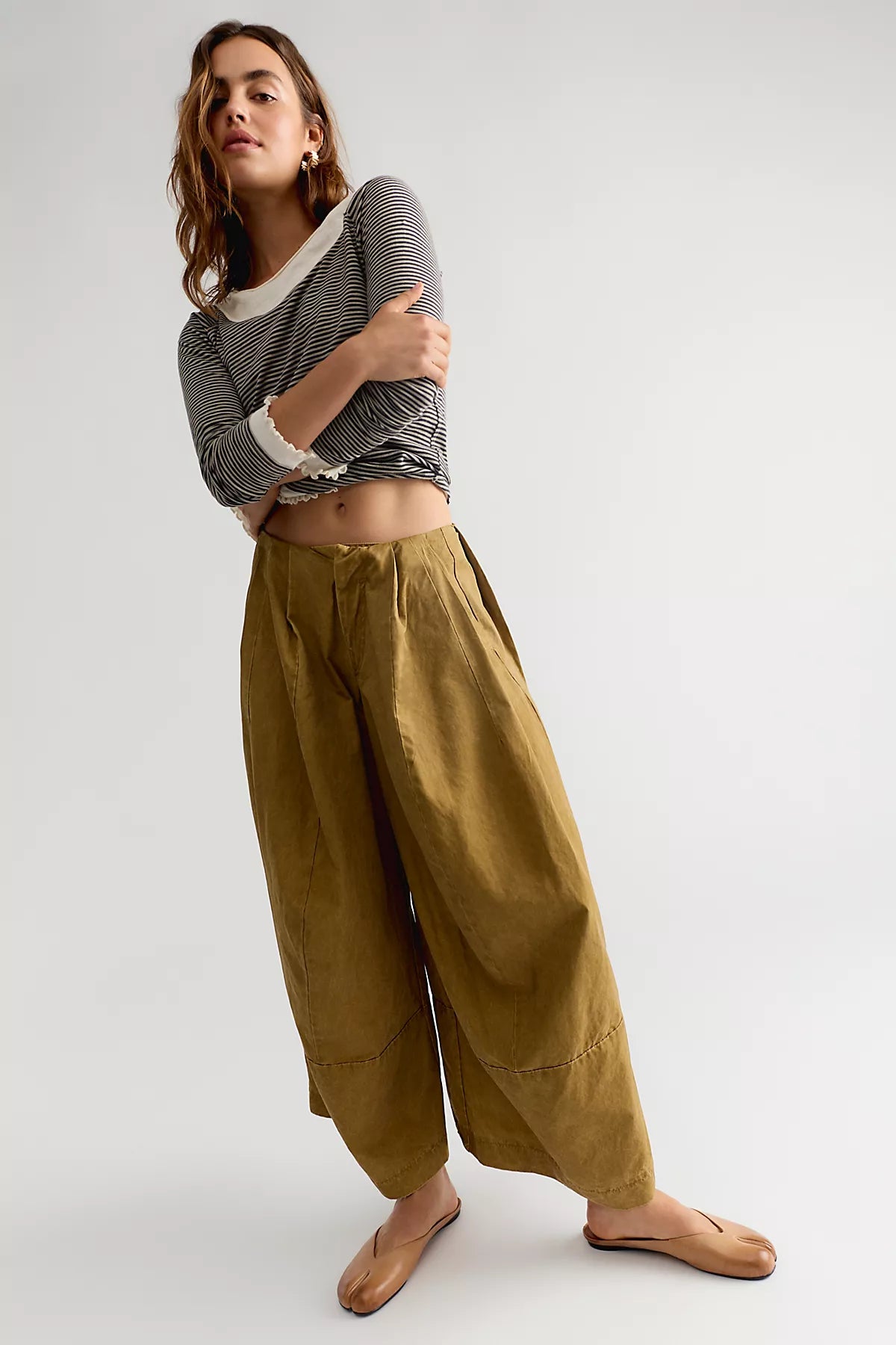 Concrete Solid Trousers