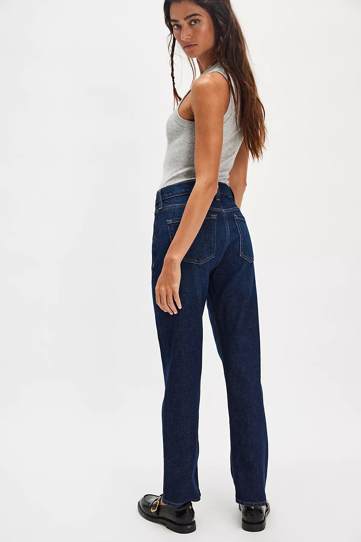 Citizens of Humanity Anissa Low-Rise Straight Leg Jeans