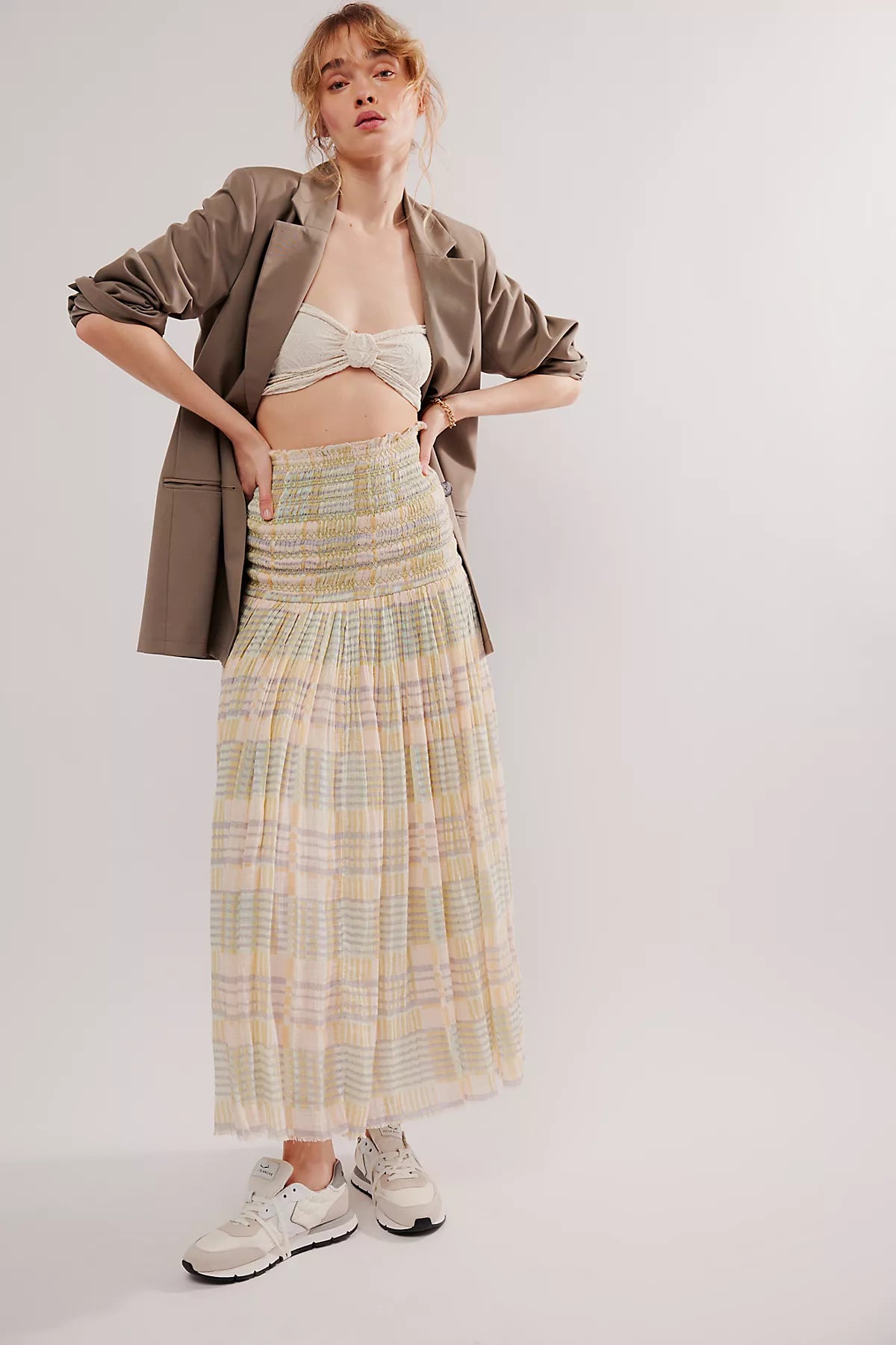 FP One Ravenna Printed Convertible Maxi Skirt