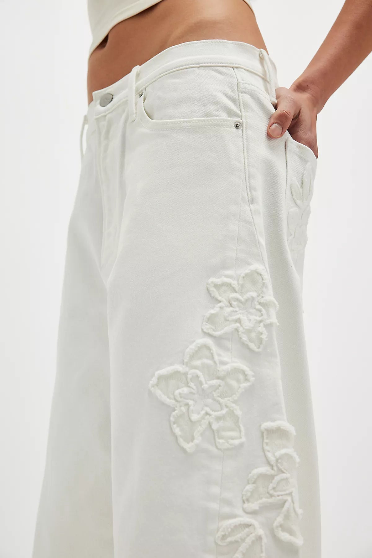 Driftwood Parker Embroidered Jeans