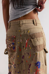 We The Free Sunday Painter Maxi Skirt