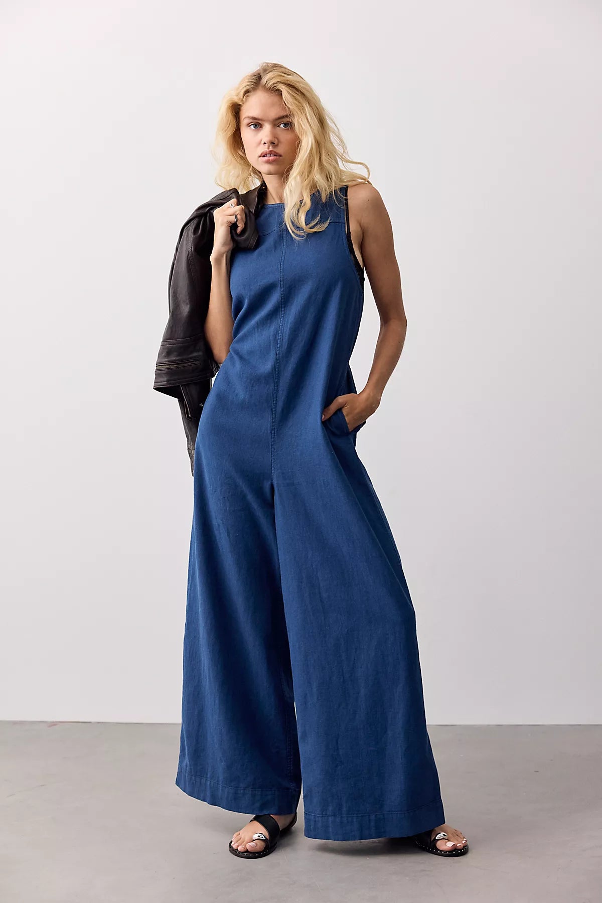 Do No Wrong Linen Jumpsuit