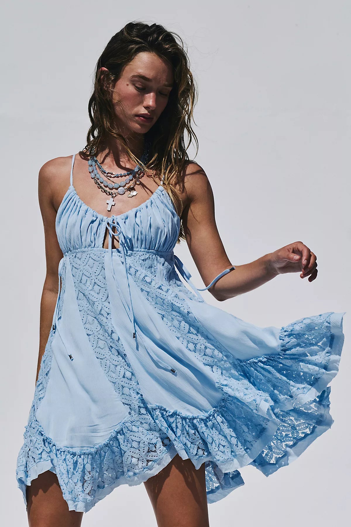 Beach Glow Mini Dress