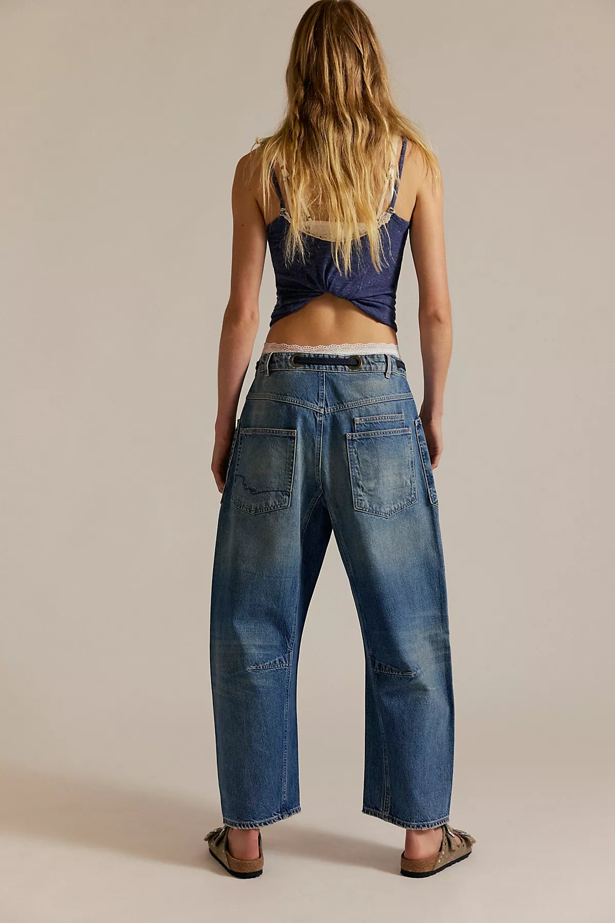 We The Free Moxie Pull-On Barrel Jeans