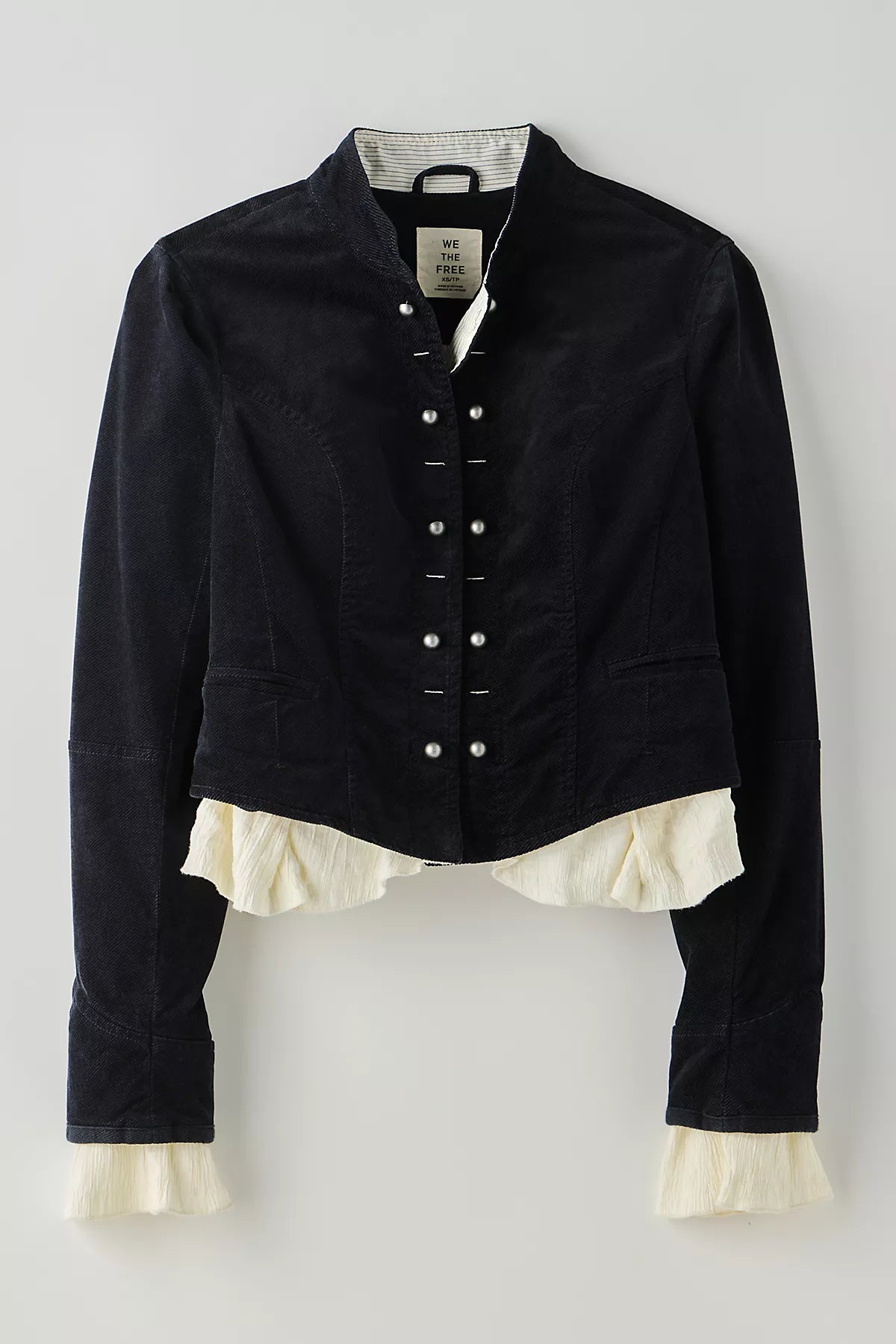 Cloud Nine Ruffle Band Jacket