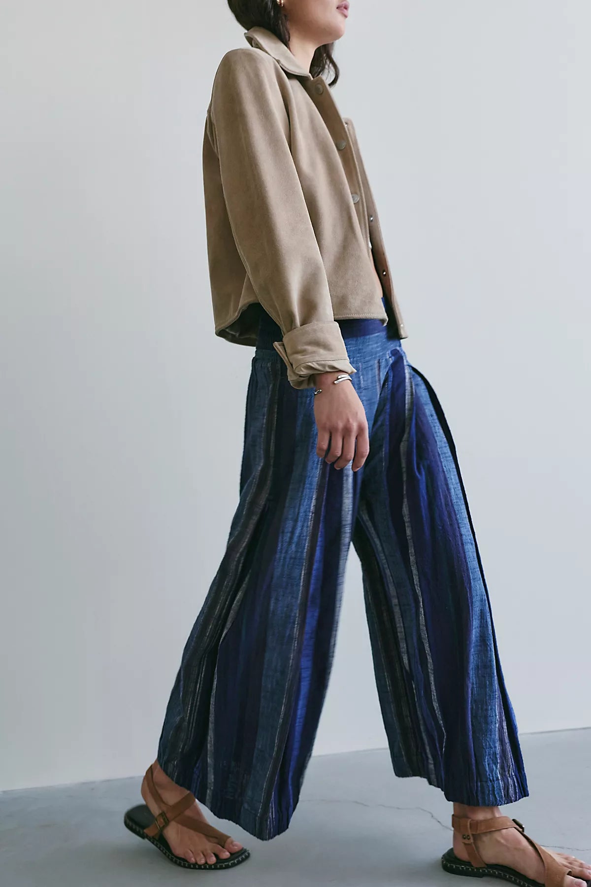 Can't Hide Wide-Leg Pull-On Harem Pants