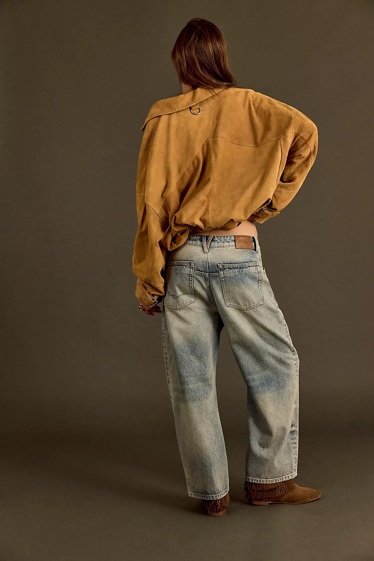 We The Free Deep Trance Dropped Boyfriend Jeans