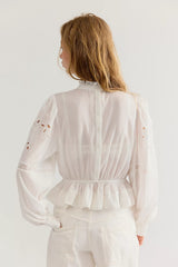 Azul Eyelet Blouse