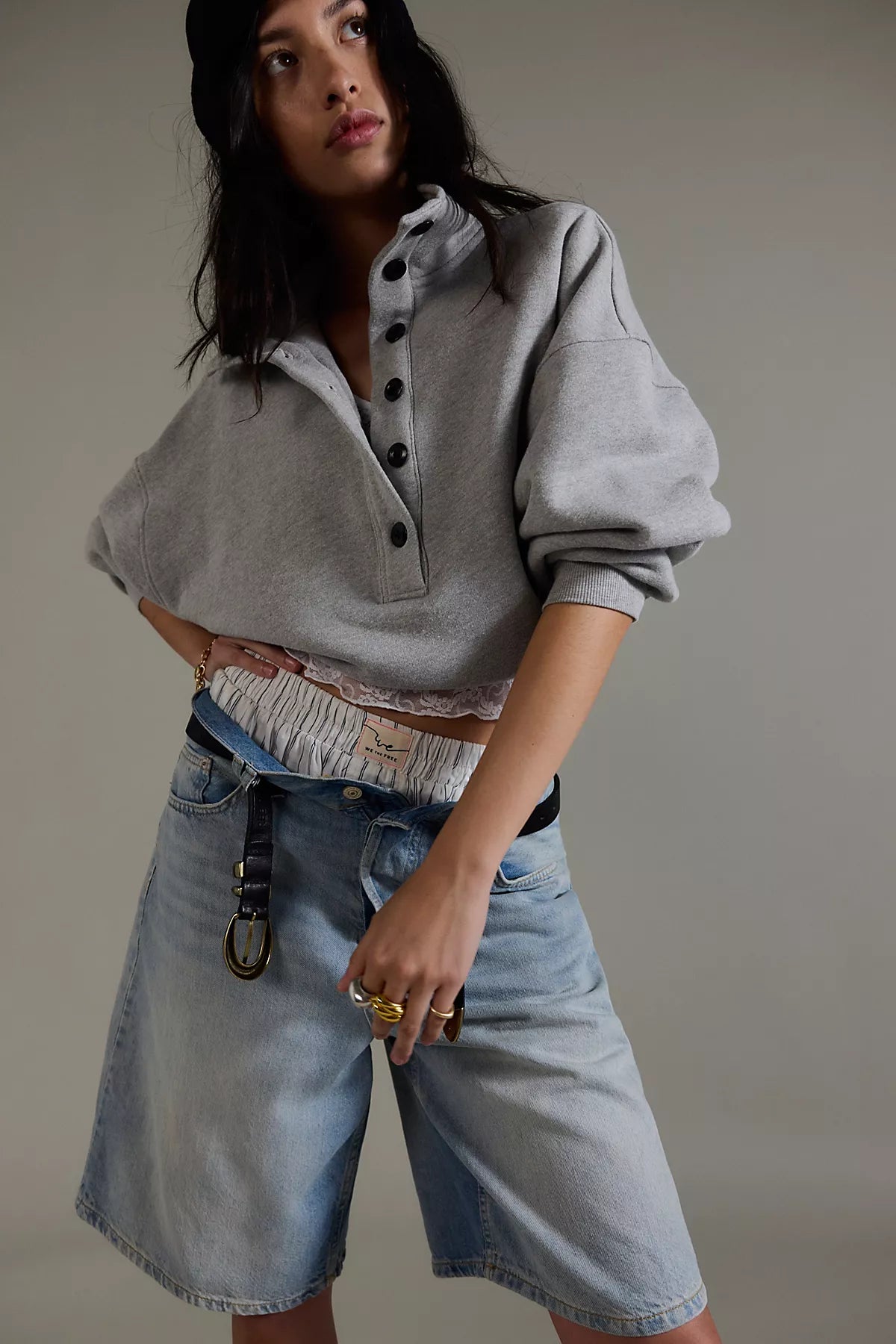 Citizens of Humanity Mirelle Funnel-Neck Sweatshirt