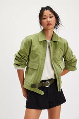 We The Free Blair Vegan Suede Jacket