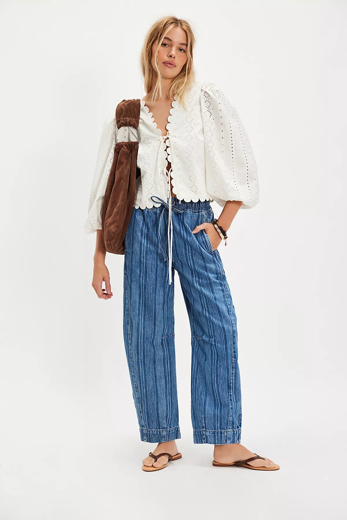 Damson Madder Felix Twill Jeans