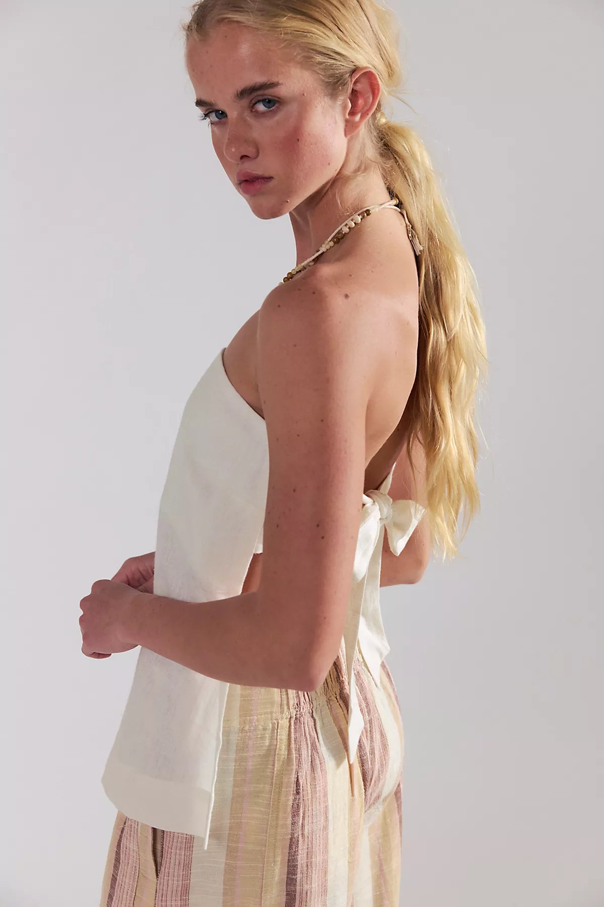 Bernadette Linen Top