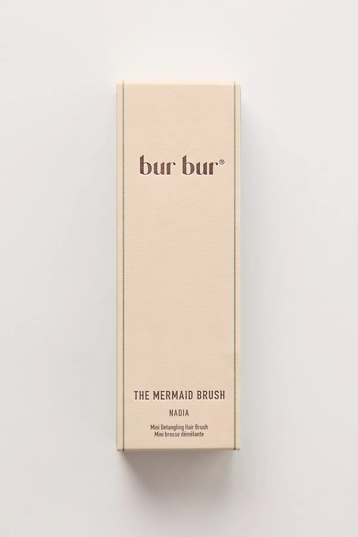 BUR BUR The Mermaid Mini Wet Detangling Brush