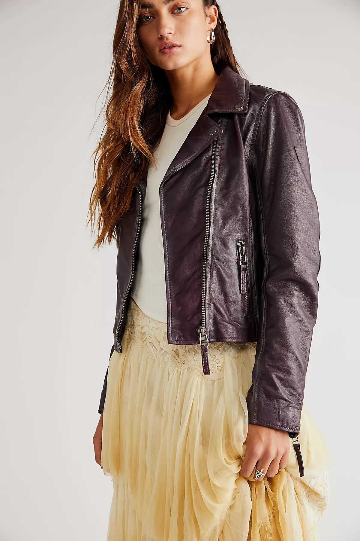 Christy Leather Moto Jacket