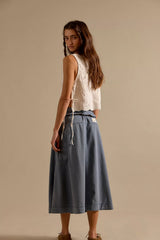 We The Free Sibyla Midi Skirt