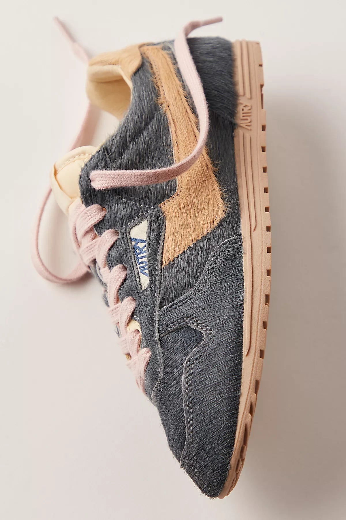Autry Windspin Low Top Pony Hair Sneakers