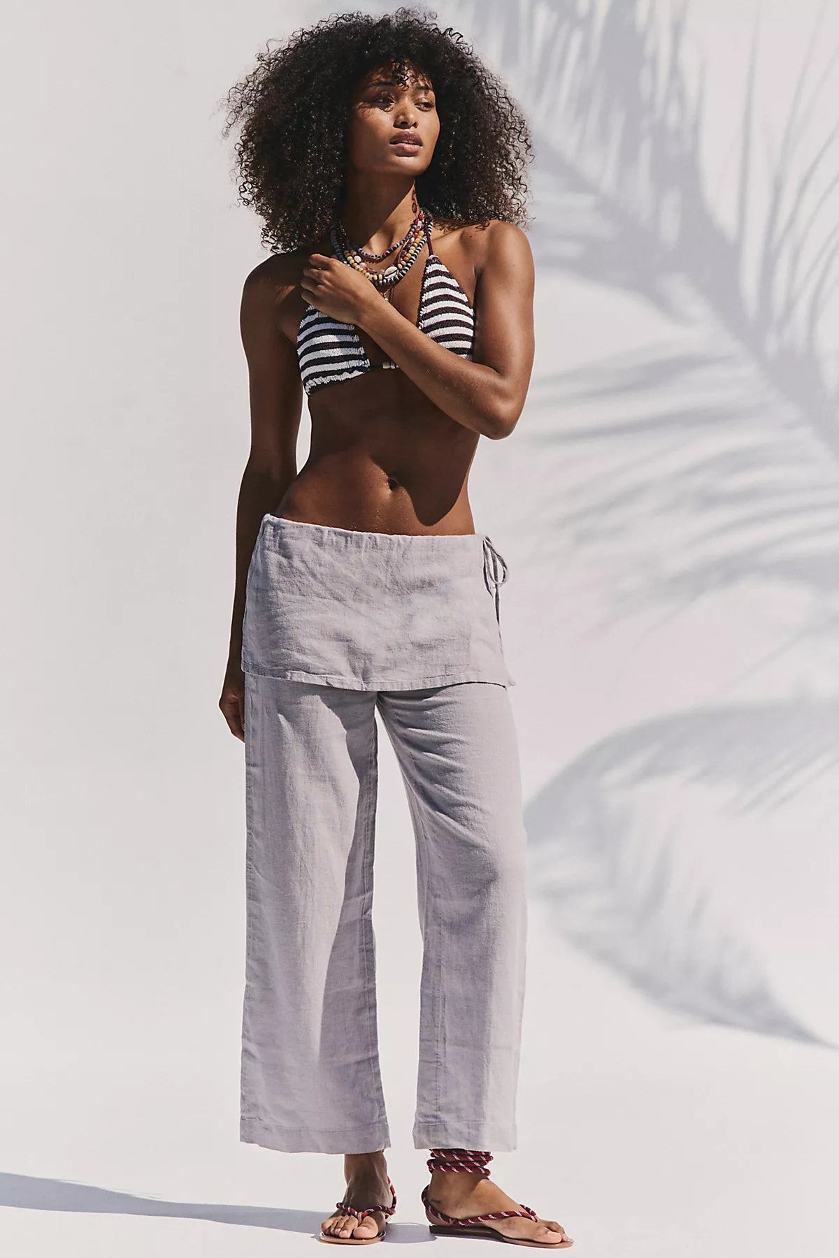 Aqualuna Linen Skants