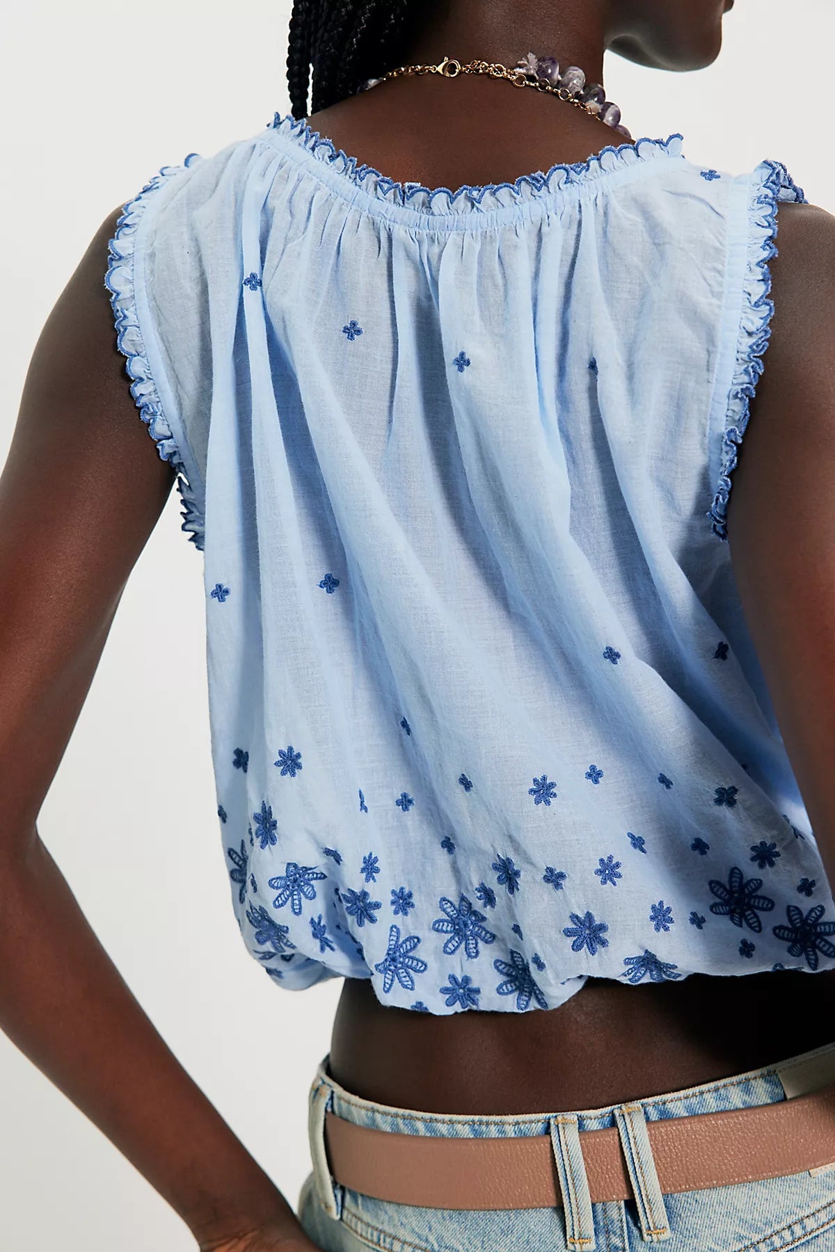 Cherry Scallop Top