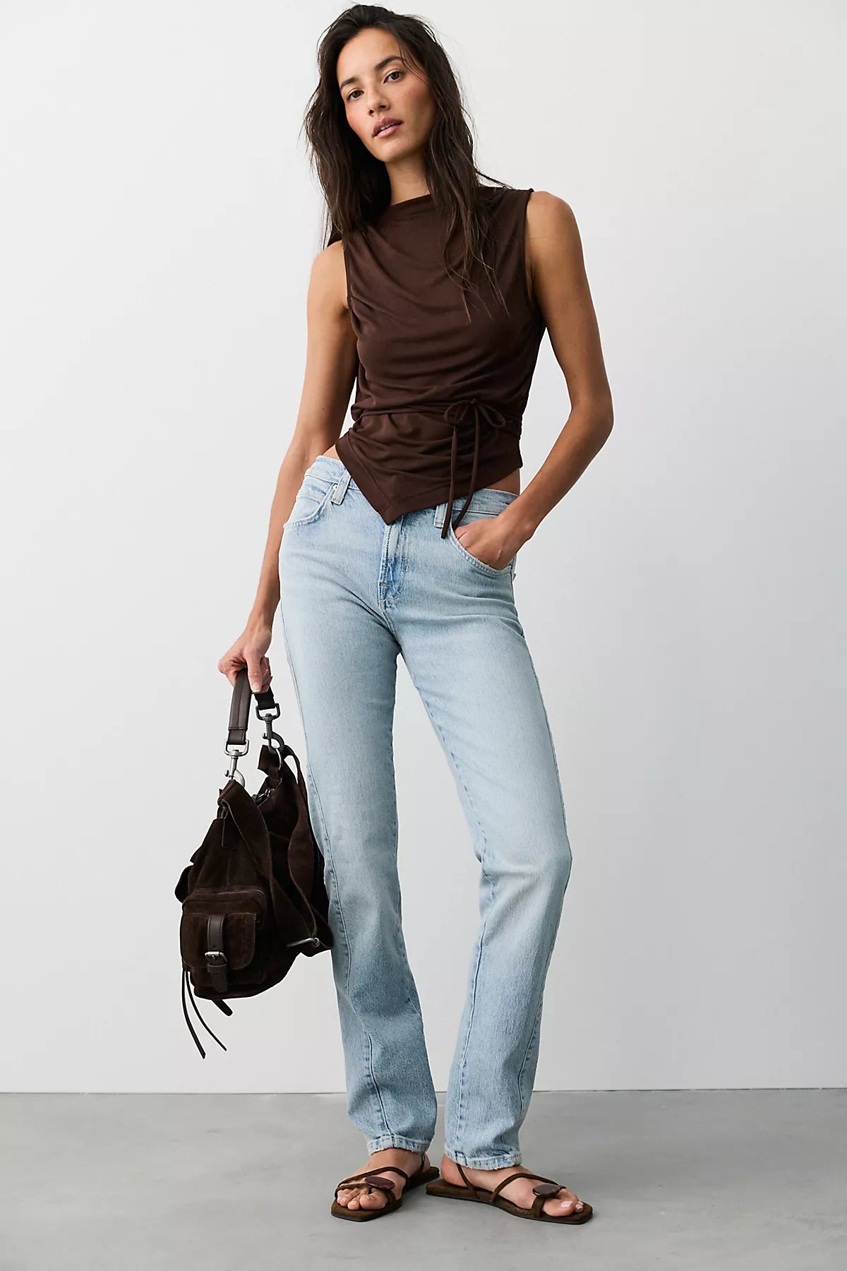 We The Free Edie High-Rise Tapered Jeans