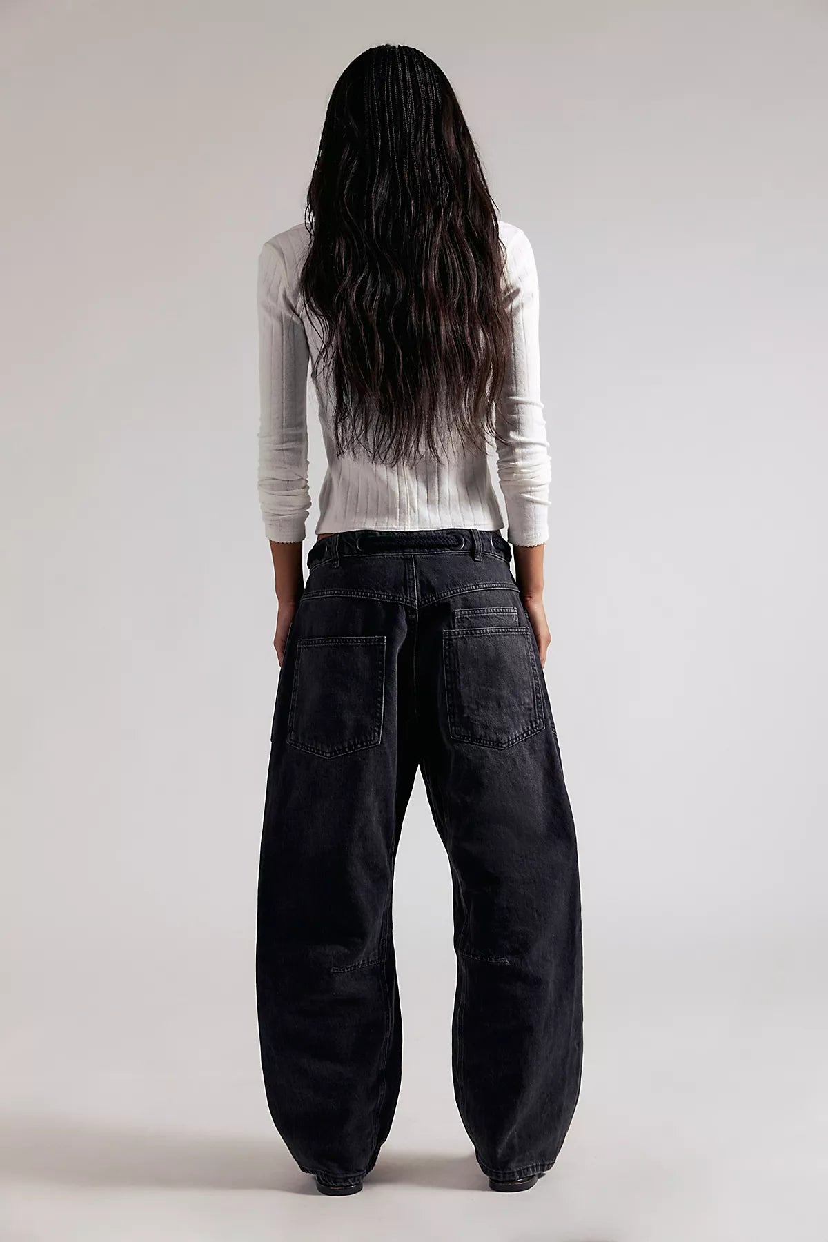 We The Free Moxie Pull-On Barrel Jeans